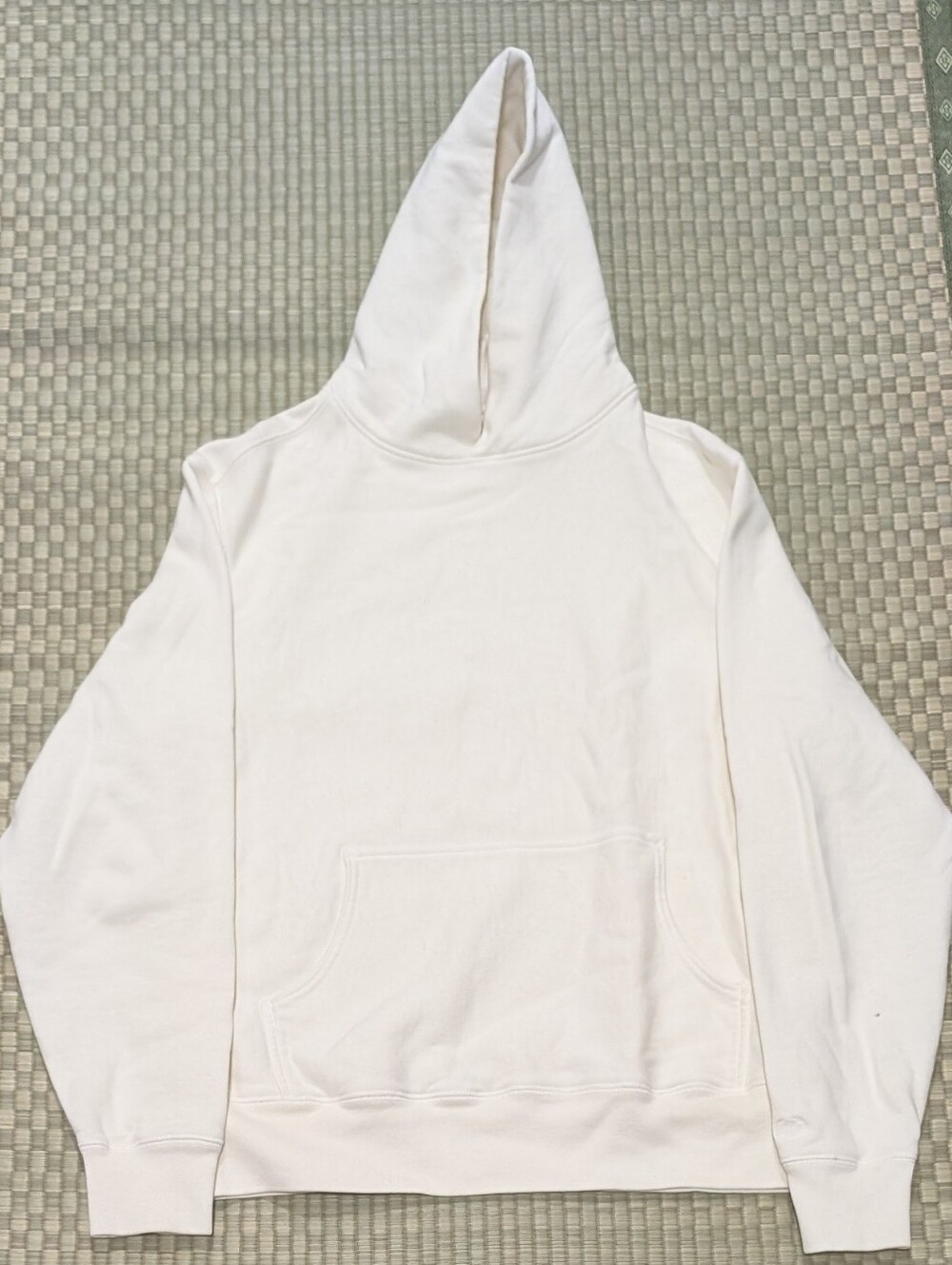 Knickerbocker NY Arctic Knit Hoodie in Milk Men's Size Small Made in Portugal